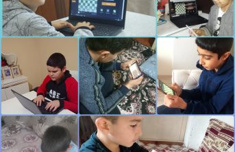Ortaokul Öğrencileri Arasında Sanal Satranç Turnuvası Düzenlendi